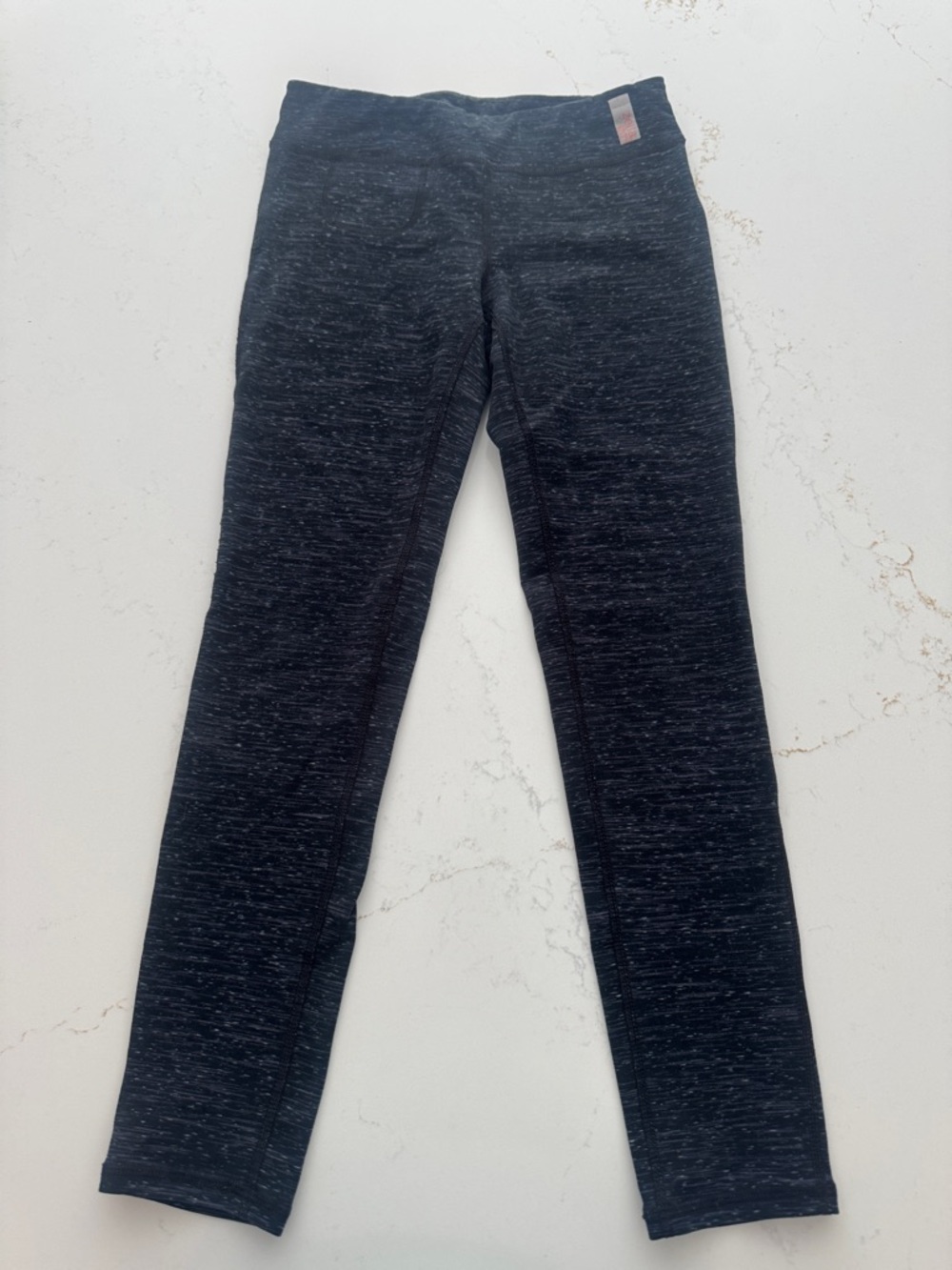 Zella Girl Black Heather Stretch Leggings